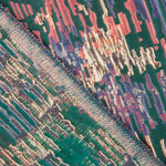 Jacquard-Muster „Fantasía Destellos“ – Petrolgrün, mehrfarbig - Ribes y Casals
