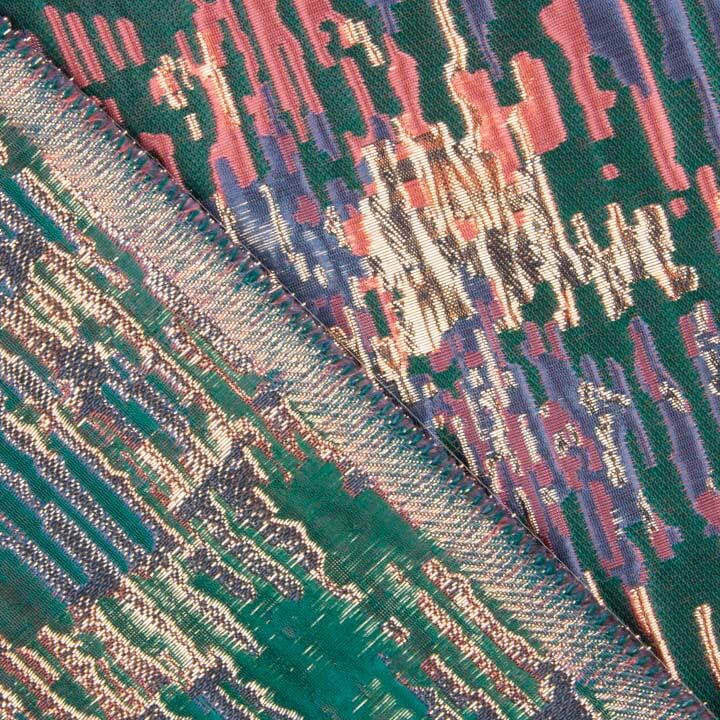 Jacquard-Muster „Fantasía Destellos“ – Petrolgrün, mehrfarbig - Ribes y Casals