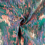 Jacquard-Muster „Fantasía Destellos“ – Petrolgrün, mehrfarbig - Ribes y Casals