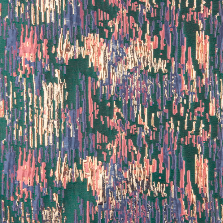 Jacquard-Muster „Fantasía Destellos“ – Petrolgrün, mehrfarbig - Ribes y Casals