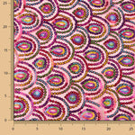Stretch-Tüll „Fucsia Fantasía“ mit Prisma-Pailletten - Ribes y Casals