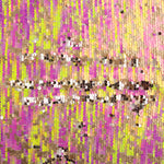Paillettentüll „Fantasía“ mit schillernden Pailletten in Aurora-Fuchsia - Ribes y Casals