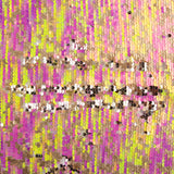 Paillettentüll „Fantasía“ mit schillernden Pailletten in Aurora-Fuchsia - Ribes y Casals