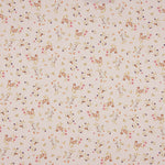 Viyela bedruckt mit Wildtier-Print in Rosa - Ribes y Casals