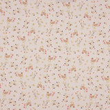 Viyela bedruckt mit Wildtier-Print in Rosa - Ribes y Casals
