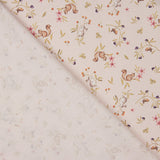 Viyela bedruckt mit Wildtier-Print in Rosa - Ribes y Casals