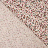 Double Gauze mit rosa Liberty-Blumenmuster - Ribes y Casals