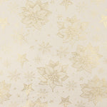 Jacquard-Canvas mit Gold-Lurex und Blumenmuster mit Passionsblumen - Ribes y Casals