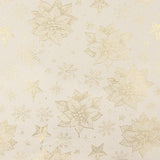 Jacquard-Canvas mit Gold-Lurex und Blumenmuster mit Passionsblumen - Ribes y Casals