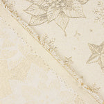 Jacquard-Canvas mit Gold-Lurex und Blumenmuster mit Passionsblumen - Ribes y Casals