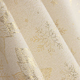 Jacquard-Canvas mit Gold-Lurex und Blumenmuster mit Passionsblumen - Ribes y Casals