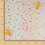 Regenbogen-Feen-Himmel mit 3D-Blumenmuster und Sternen - Ribes y Casals