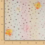 Regenbogen-Feen-Himmel mit 3D-Blumenmuster und Sternen - Ribes y Casals