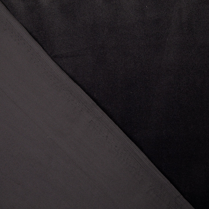 Schwarzer Polyester-Samt „Deco“ - Ribes y Casals