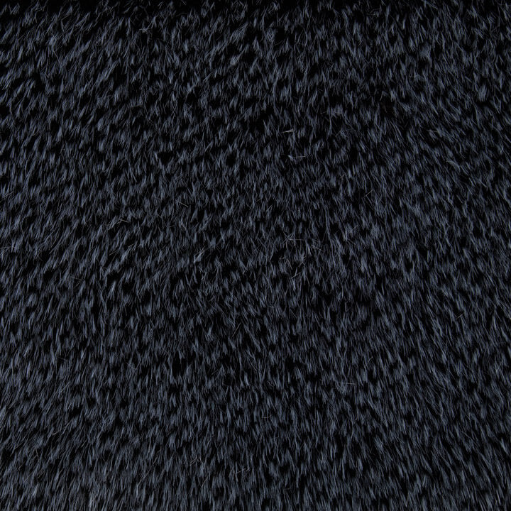 Langflor im Fuchs-Look, Zafira, blau und schwarz - Ribes y Casals