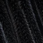 Langflor im Fuchs-Look, Zafira, blau und schwarz - Ribes y Casals