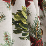 Bedrucktes Canvas mit Weihnachtsmustern und Weihnachtsglocken - Ribes y Casals