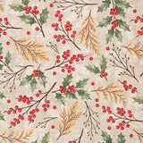 Bedrucktes Canvas mit Weihnachtsmuster - Ribes y Casals