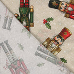 Bedrucktes Canvas mit Nussknacker-Soldaten - Ribes y Casals