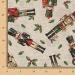 Bedrucktes Canvas mit Nussknacker-Soldaten - Ribes y Casals