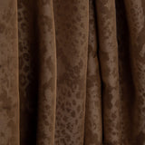 Beidseitig bedruckter Viskosestoff mit braunem Schlangenmuster-Animalprint - Ribes y Casals