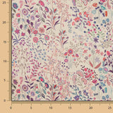 Bedruckter Cordstoff „Wilder Garten“, mehrfarbig - Ribes y Casals