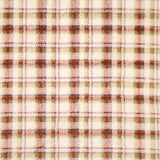 Coralina bedruckt mit Tartan in Erdtönen - Ribes y Casals