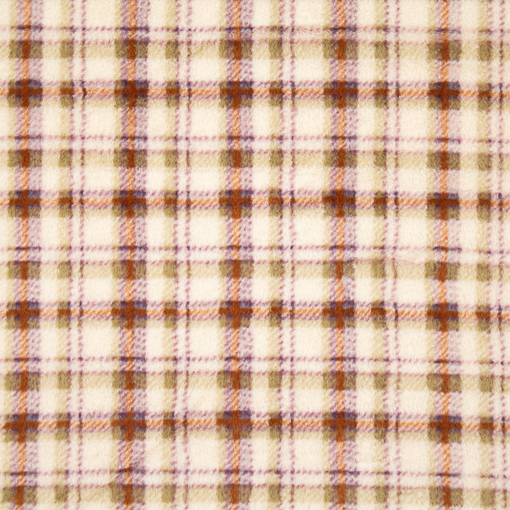 Coralina bedruckt mit Tartan in Erdtönen - Ribes y Casals