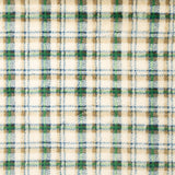 Coralina bedruckt mit grünem Tartan - Ribes y Casals