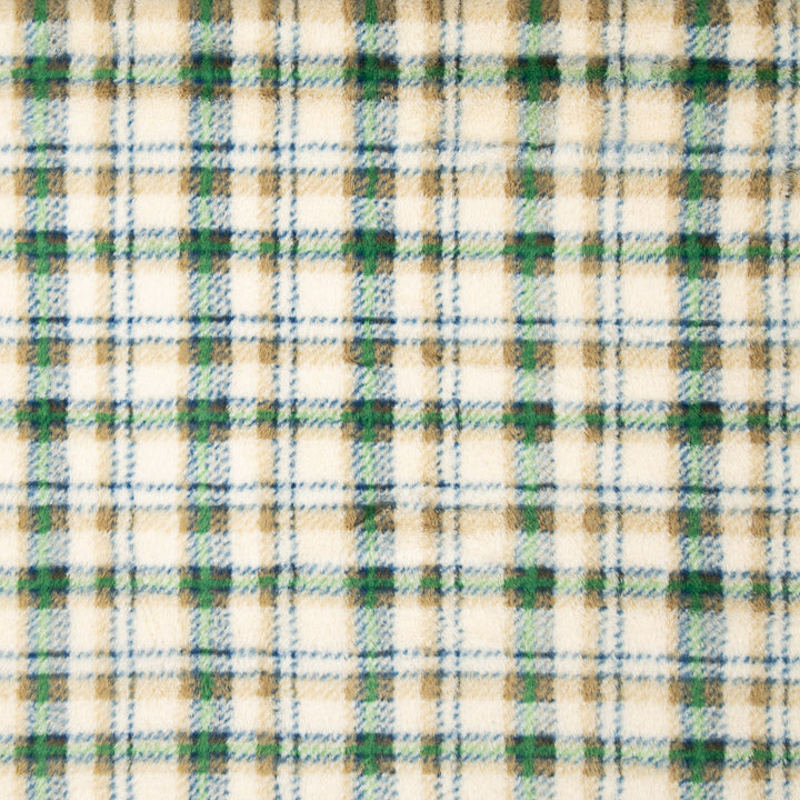 Coralina bedruckt mit grünem Tartan - Ribes y Casals