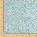 Wendbare Steppdecke „Nairobi“ in Blau mit Animalprint und Streifen - Ribes y Casals