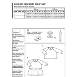 Schnittmuster Burda 9277 Kleid und Hemd - Ribes y Casals