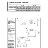 Schnittmuster Burda 9277 Kleid und Hemd - Ribes y Casals