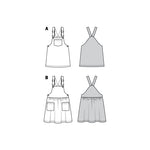 Schnittmuster Burda 9287 Rock - Ribes y Casals