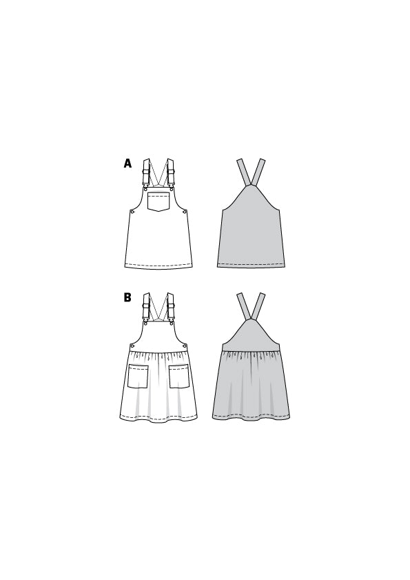 Schnittmuster Burda 9287 Rock - Ribes y Casals