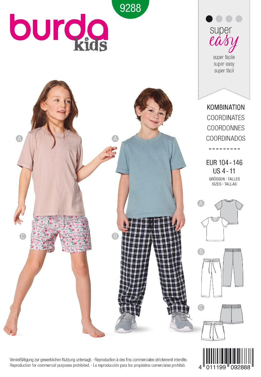 Schnittmuster Burda 9288 Hemd - Ribes y Casals