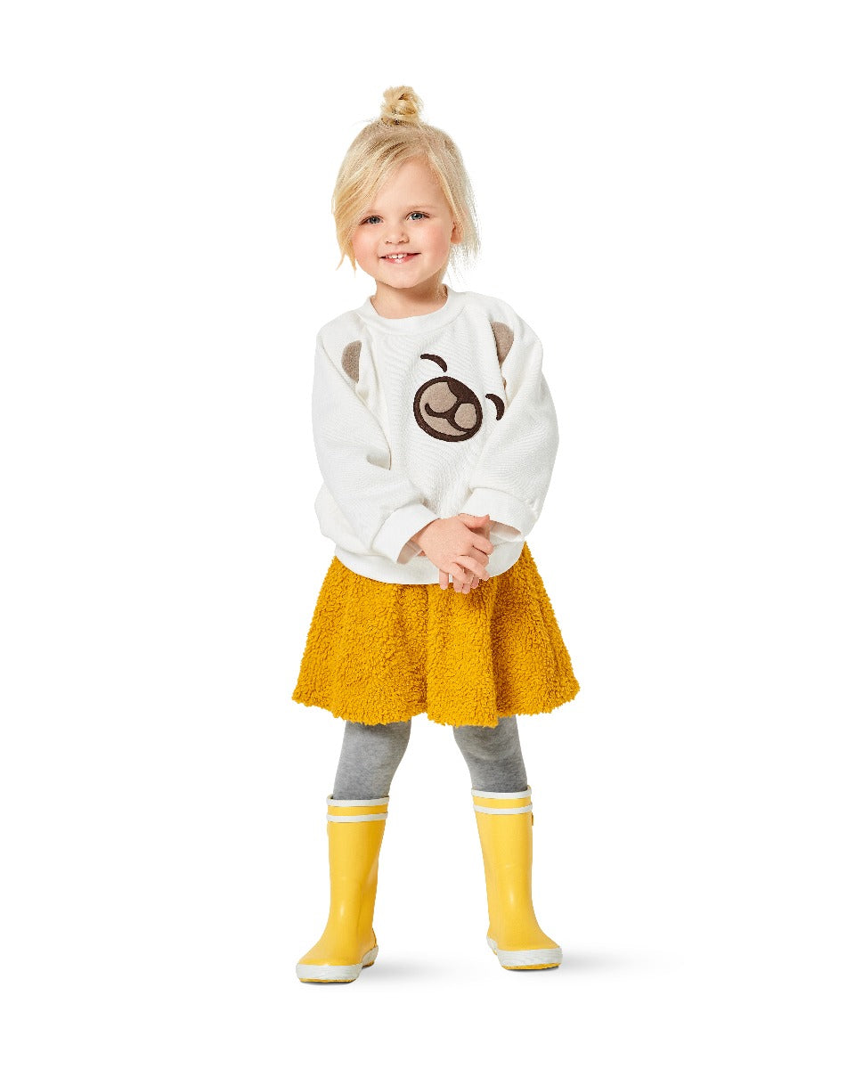 Schnittmuster Burda 9308 Sweatshirt - Ribes y Casals