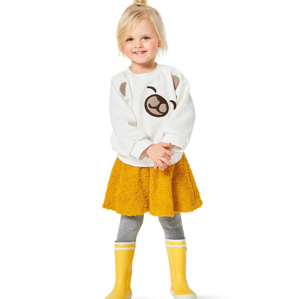 Schnittmuster Burda 9308 Sweatshirt - Ribes y Casals