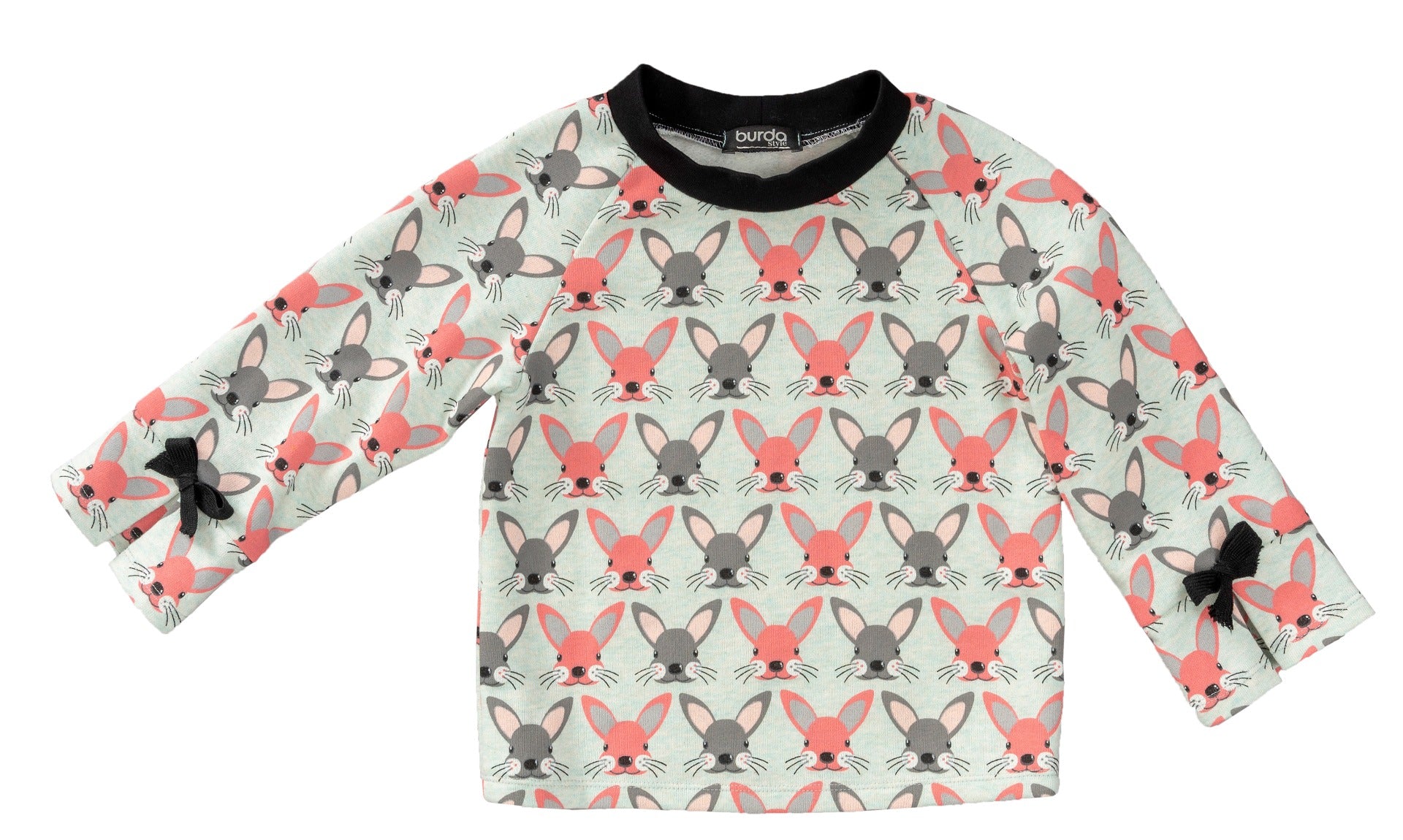 Schnittmuster Burda 9308 Sweatshirt - Ribes y Casals