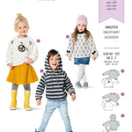 Schnittmuster Burda 9308 Sweatshirt - Ribes y Casals