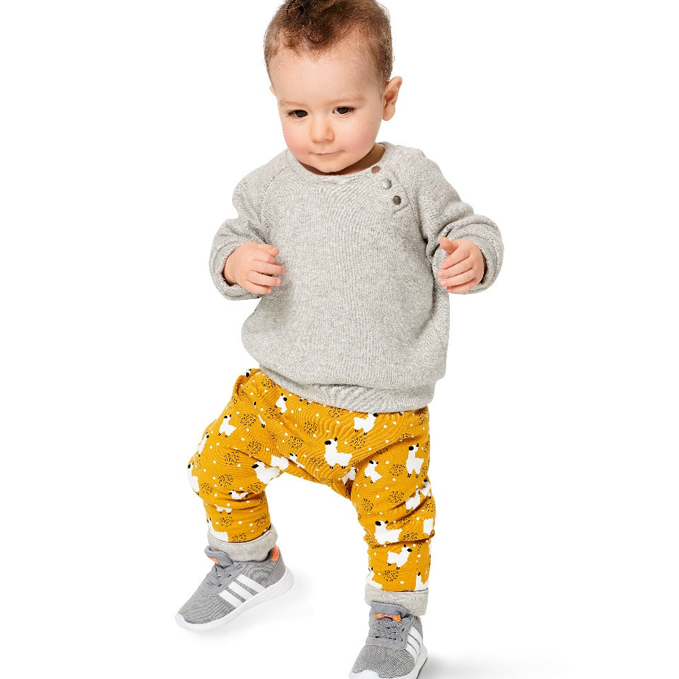 Burda 9312 Sweatshirt Schnittmuster - Ribes y Casals