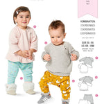 Burda 9312 Sweatshirt Schnittmuster - Ribes y Casals