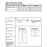 Schnittmuster Burda 9324 Hose - Ribes y Casals