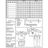 Schnittmuster Burda 9326 Pyjamas - Ribes y Casals