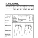 Schnittmuster Burda 9342 Hose - Ribes y Casals