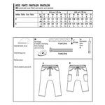 Schnittmuster Burda 9342 Hose - Ribes y Casals