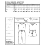 Schnittmuster Burda 9345 Jumpsuit - Ribes y Casals