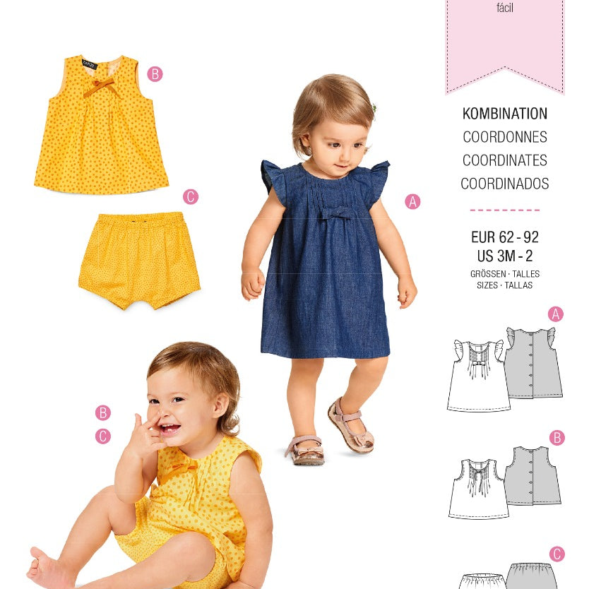 Schnittmuster Burda 9358 Kombination - Ribes y Casals