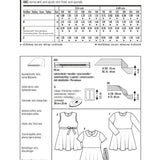 Schnittmuster Burda 9379 Kleid - Ribes y Casals