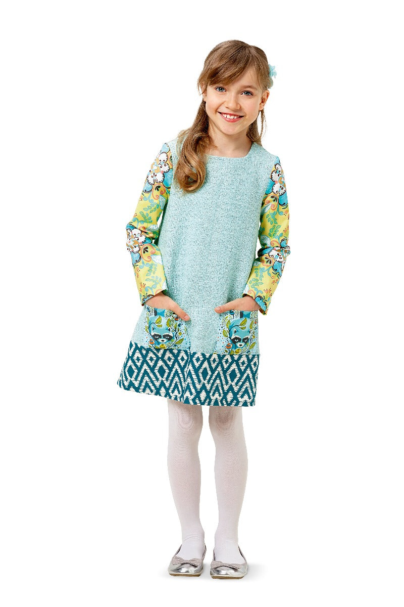 Schnittmuster Burda 9380 Kleid - Ribes y Casals